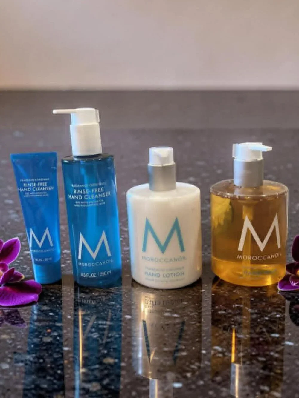 Moroccanoil Hand Care Essential Hand Wash Hand Lotion Rinse Free Hand Cleanser